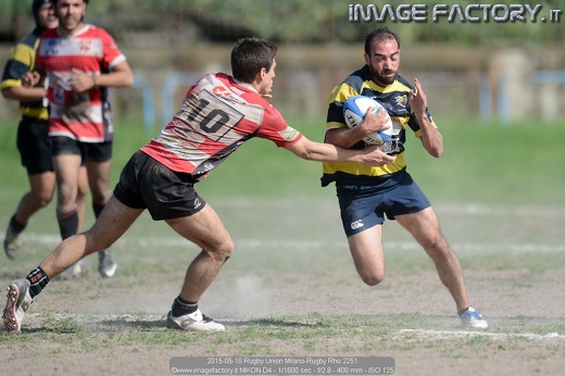 2015-05-10 Rugby Union Milano-Rugby Rho 2251